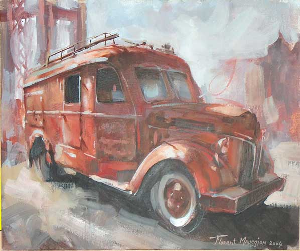 Pompiers n4 / Ancien camion